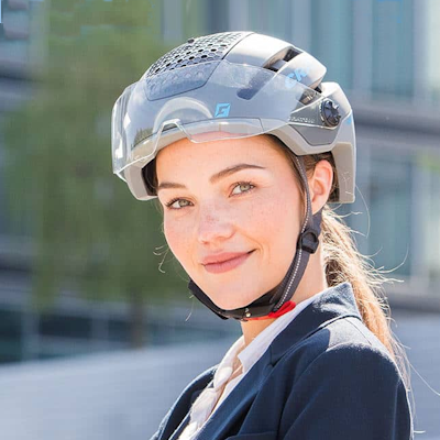 Pedelec helmet top