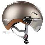 casco roadster olive e bike helm met vizier 04.5014.U vautron meekleurend casco roadster olive e bike helm met vizier 04.5014.U vautron meekleurend