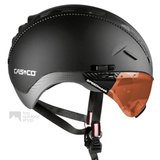 casco roadster zwart e bike helm met vizier 04.5025.U