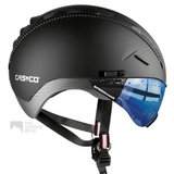 casco roadster zwart e bike helm met vizier 04.5028.U
