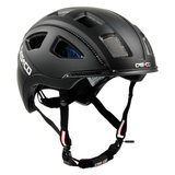 casco e motion 2 zwart mat - e bike helm zij