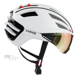 casco speedairo 2 wit fietshelm met vizier carbonic multilayer 04.5027.U