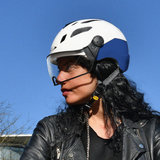 CP Chimayo+ wit-blauw e-bike pedelec helm photochromic - actie
