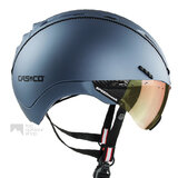 casco roadster blauw e bike helm met vizier 04.3618.U