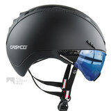 casco roadster zwart e bike helm met vizier 04.3618.U