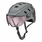 CP Chimo grijs - speed pedelec helm meekleurend vizier