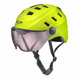 CP Chimo fluo geel - speed pedelec helm meekleurend