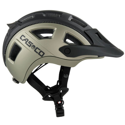 Casco MTBE 2 zwart titan mtb helm - trendy mtb helm met heerlijke pasvorm
