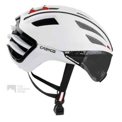 Casco Speedairo 2 wit + anti scratch vizier - met GRATIS montage!