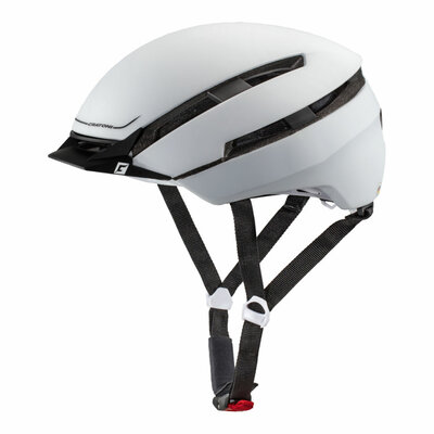 Cratoni C-Loom white e bike helm - Bicycle helmet with rear light