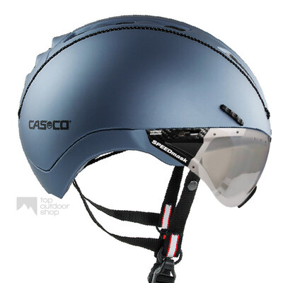 Casco Roadster Blue e bike helmet + vautron visor (photochromic) - Free assembly!