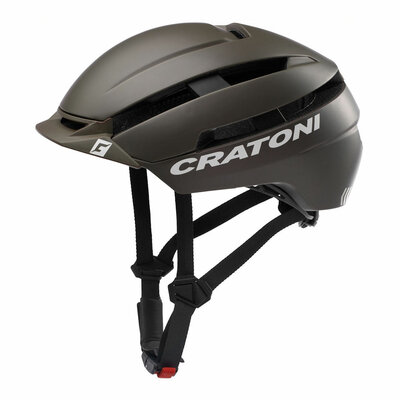 Cratoni C-Loom 2.0 purple matt e-bike helmet - Helmet with lighting