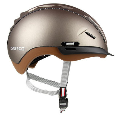 Casco Roadster Olive e bike helm bruin - Met zon beschermer