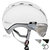 casco roadster wit e bike helm met vizier carbonic 04.5016.U of 04.5015.U