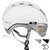 casco roadster wit e bike helm met vizier carbonic 04.5016.U of 04.5015.U