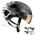 casco speedairo 2 zwart  fietshelm met vizier carbonic multilayer 04.5025.U - 04.5027.U - 04.5028.U